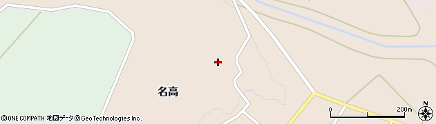 山形県最上郡戸沢村名高970周辺の地図