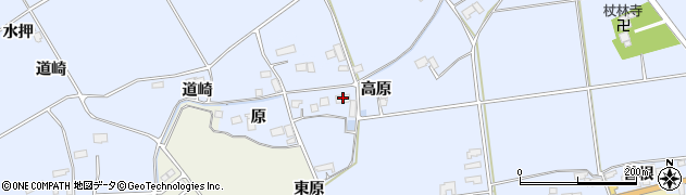 宮城県栗原市志波姫沼崎高原3周辺の地図
