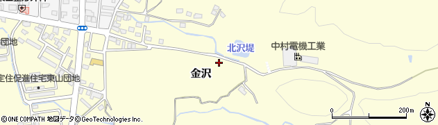 山形県新庄市金沢1458周辺の地図