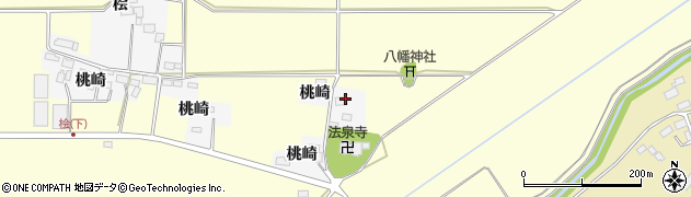 宮城県栗原市志波姫北郷館周辺の地図