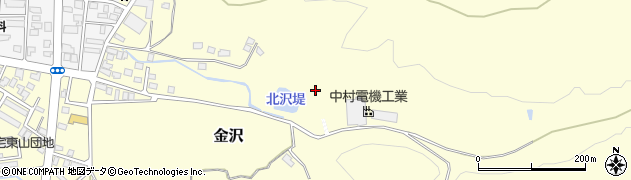 山形県新庄市金沢1448周辺の地図