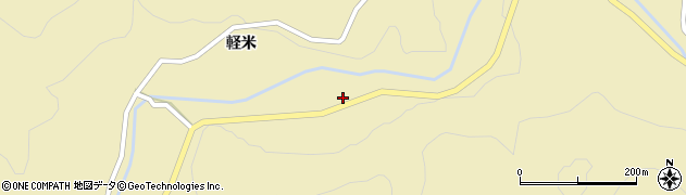 宮城県登米市東和町米川力畑21-5周辺の地図
