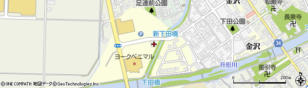 山形県新庄市金沢2356周辺の地図