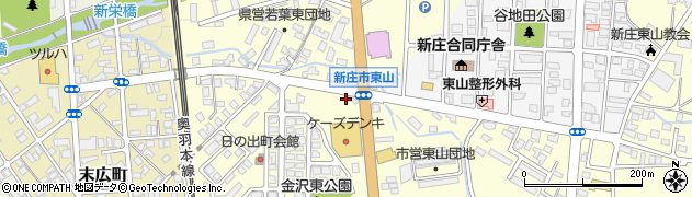 株式会社ポール社　新庄営業所周辺の地図