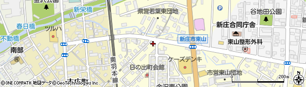 山形県新庄市金沢1573周辺の地図
