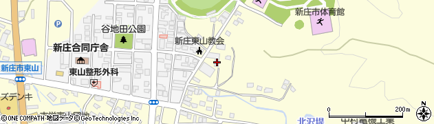 山形県新庄市金沢1441周辺の地図