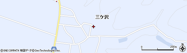 山形県東田川郡庄内町三ケ沢中里30周辺の地図