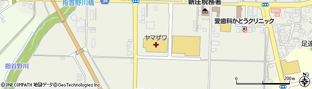 ヤマザワ新庄宮内店周辺の地図