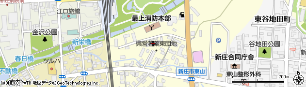 山形県新庄市金沢1281周辺の地図