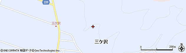 山形県東田川郡庄内町三ケ沢中里47周辺の地図