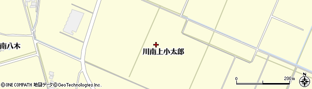 宮城県栗原市若柳（川南上小太郎）周辺の地図