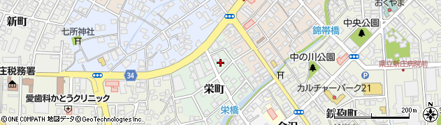山形県新庄市栄町5周辺の地図