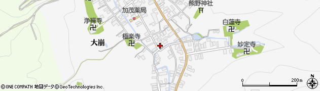 加茂郵便局周辺の地図