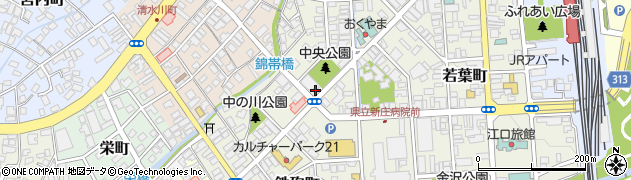 ＥＮＥＯＳ若葉町ＳＳ周辺の地図