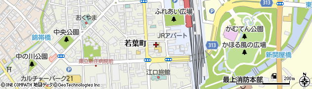 松田理容室周辺の地図