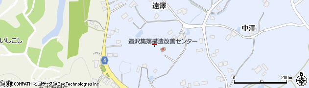 宮城県登米市石越町北郷（遠澤）周辺の地図