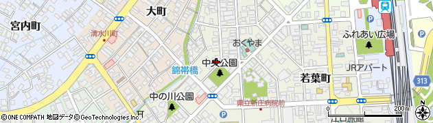 昭和ドライクリーニング若葉町店周辺の地図