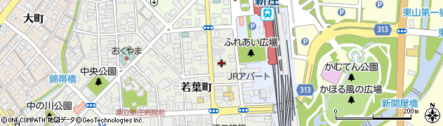 ポストホテル周辺の地図