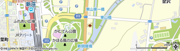 山形県新庄市金沢1247周辺の地図