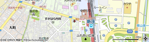 魚民 新庄西口駅前店周辺の地図