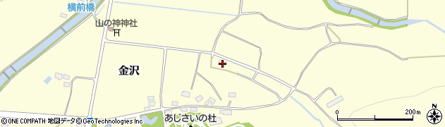 山形県新庄市金沢1359周辺の地図