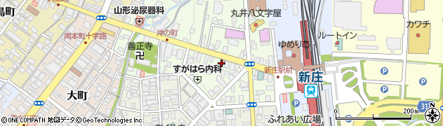 新庄駅前郵便局 ＡＴＭ周辺の地図