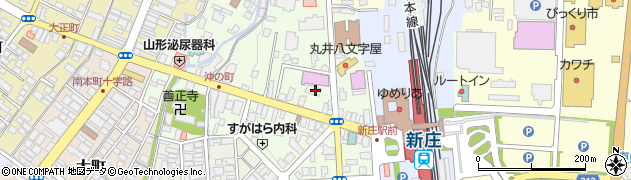 きらやか銀行新庄北支店 ＡＴＭ周辺の地図