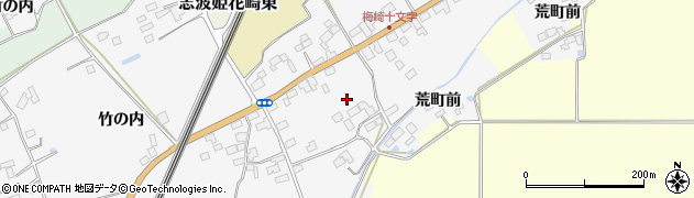 宮城県栗原市志波姫北郷（十文字）周辺の地図