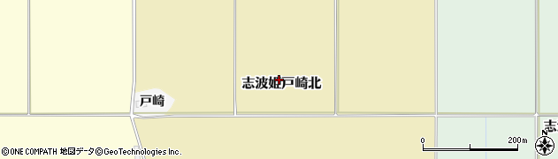 宮城県栗原市志波姫戸崎北周辺の地図