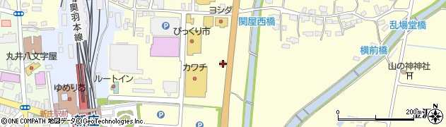 山形県新庄市金沢1129周辺の地図