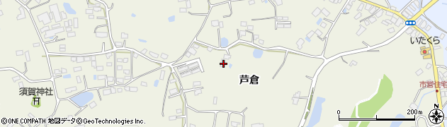 宮城県登米市石越町南郷芦倉104周辺の地図
