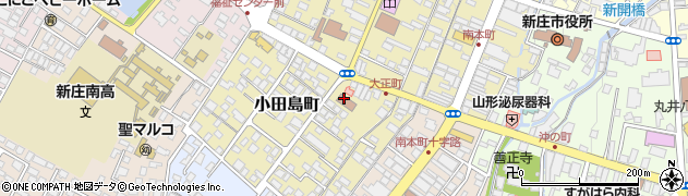 山形地方検察庁新庄支部　新庄区検察庁周辺の地図