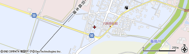 山形県鶴岡市上藤島街道西12周辺の地図