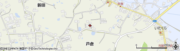 宮城県登米市石越町南郷芦倉42周辺の地図
