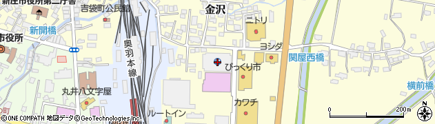 山形県新庄市金沢1068周辺の地図