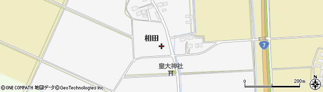 山形県鶴岡市本田相田周辺の地図