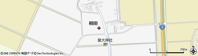 山形県鶴岡市本田（相田）周辺の地図