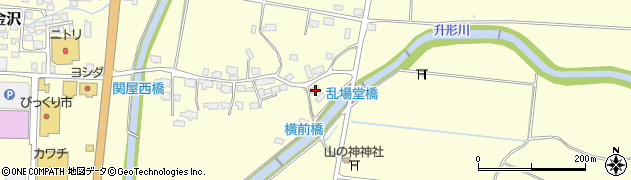 山形県新庄市金沢1216周辺の地図