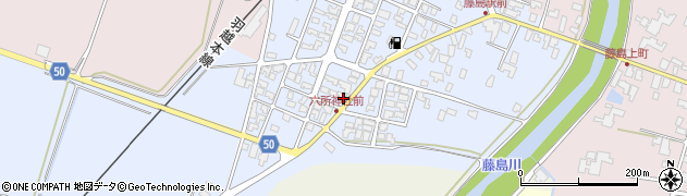 山形県鶴岡市上藤島街道西周辺の地図