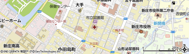 新庄郵便局 ＡＴＭ周辺の地図