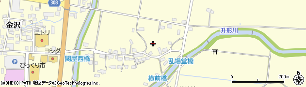 山形県新庄市金沢589周辺の地図