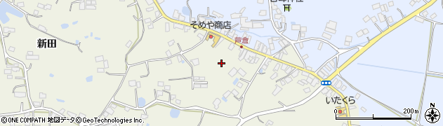 宮城県登米市石越町南郷（芦倉）周辺の地図