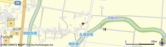 山形県新庄市金沢1208周辺の地図
