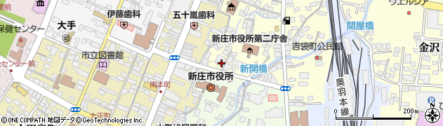 アクサ生命保険株式会社　新庄分室周辺の地図