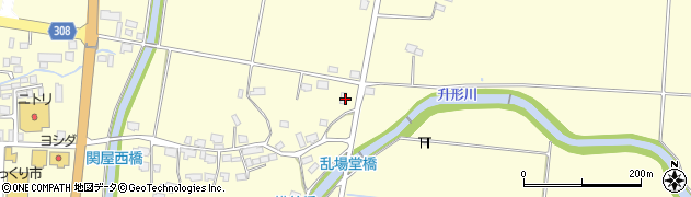 山形県新庄市金沢582周辺の地図