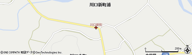 川口新町周辺の地図
