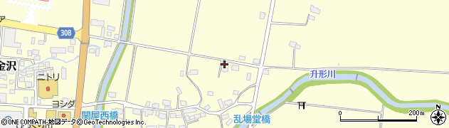 山形県新庄市金沢584周辺の地図