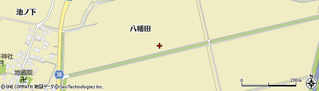 山形県鶴岡市馬町松葉周辺の地図