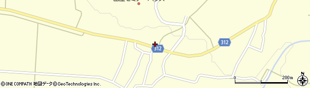山形県新庄市金沢325周辺の地図