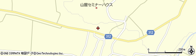 山形県新庄市金沢327周辺の地図